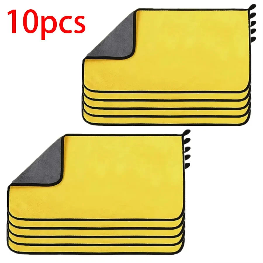 Panni microfibra auto 30x60 cm pz 1/2/3/6/10 - asciugatura rapida no pelucchi