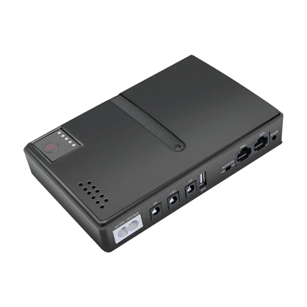 Alimentatore DC UPS 18W 220-265V per Router, Modem, Monitor, Smartphone