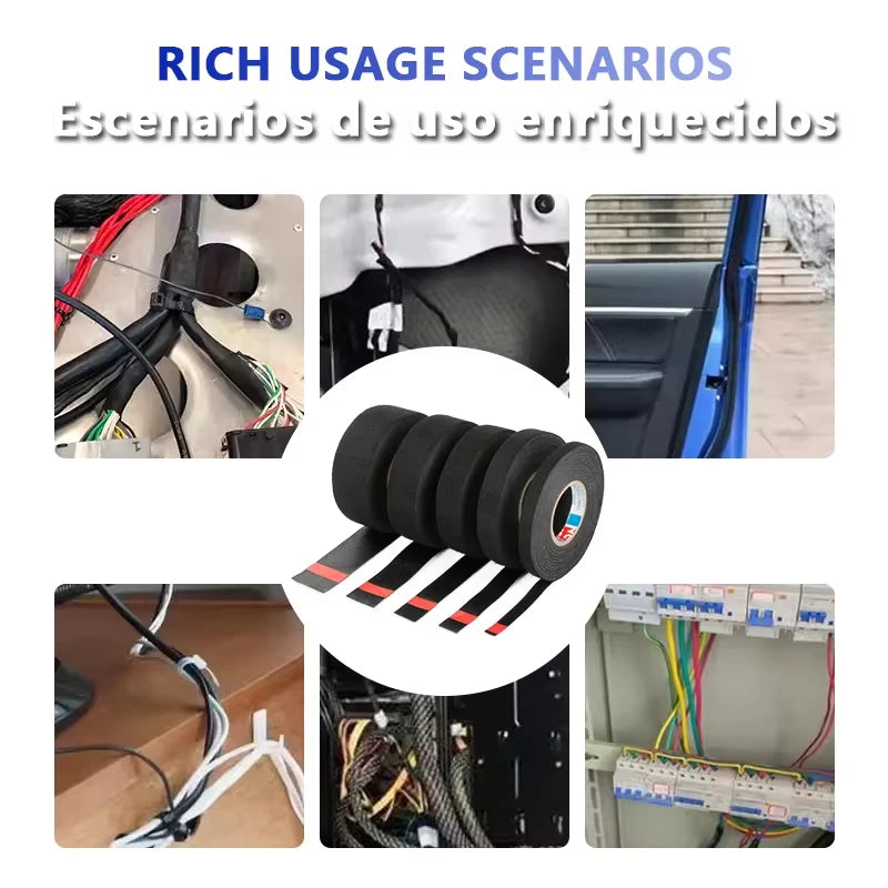 Nastro termoresistente per cablaggi auto - isolante elettrico alta temperatura