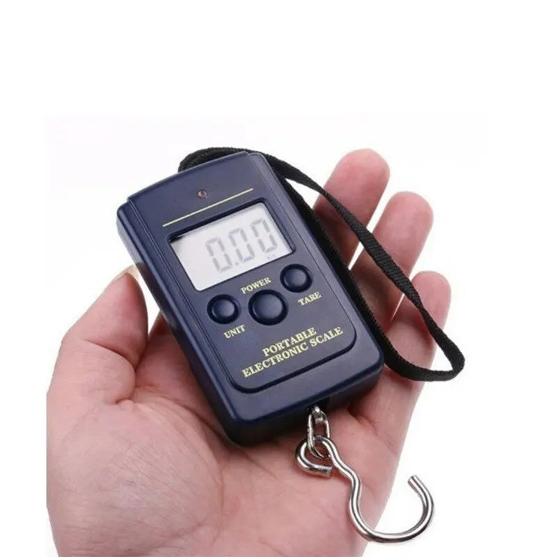 Bilancia Digitale 40kg Portatile Pesca Cucina Senza Retroilluminazione
