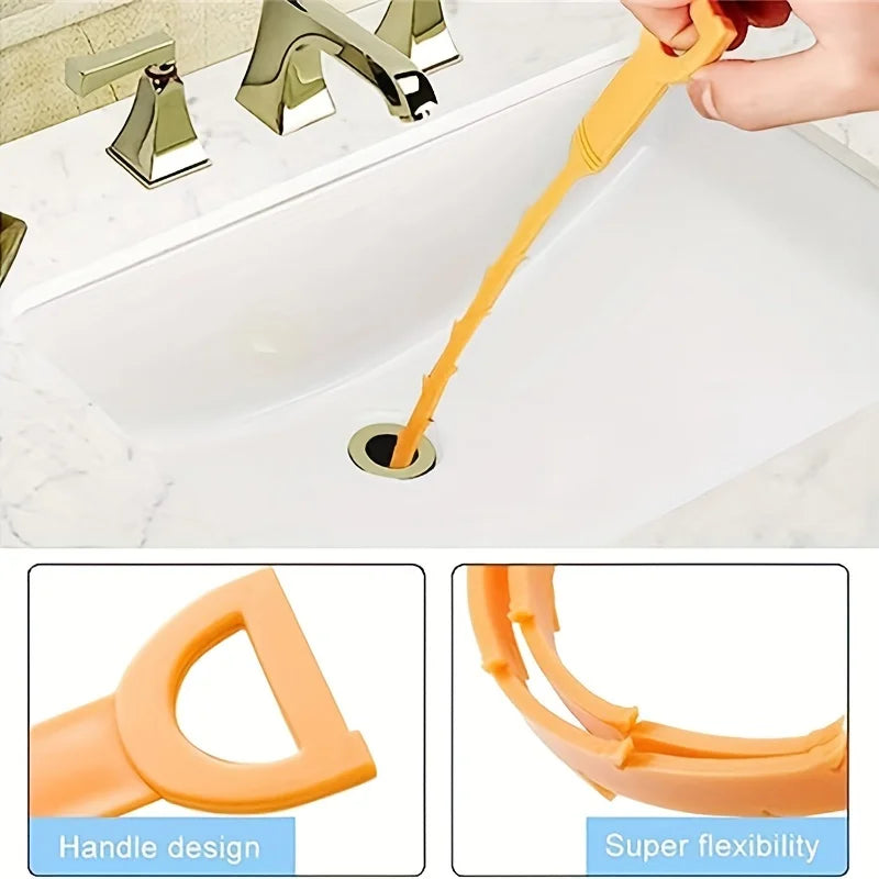 Sturatubi manuale Sturalavandini Disintasatore per WC e Lavandino