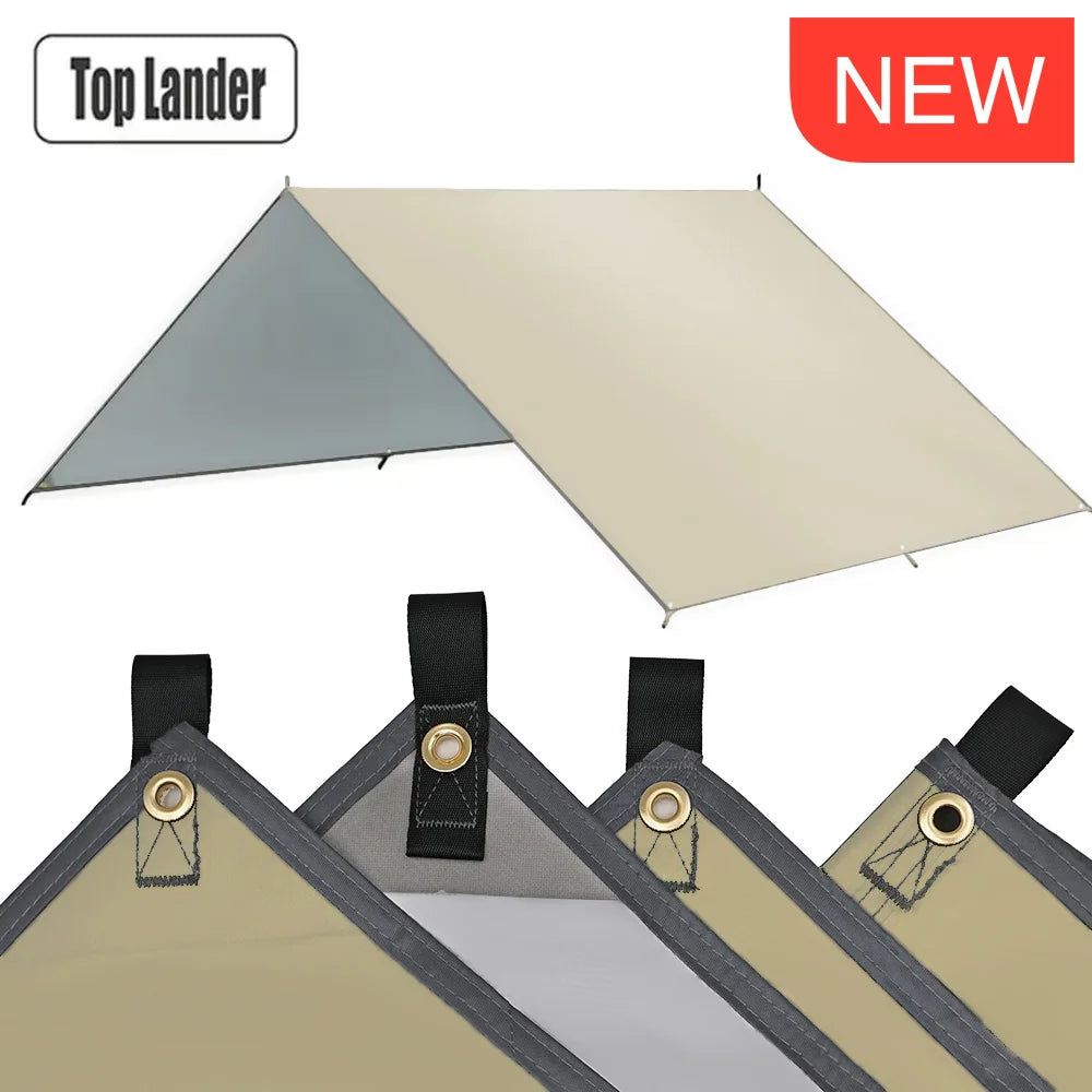 Telo Tarp Impermeabile Ultralight Tendalino Campeggio Trekking Spiaggia