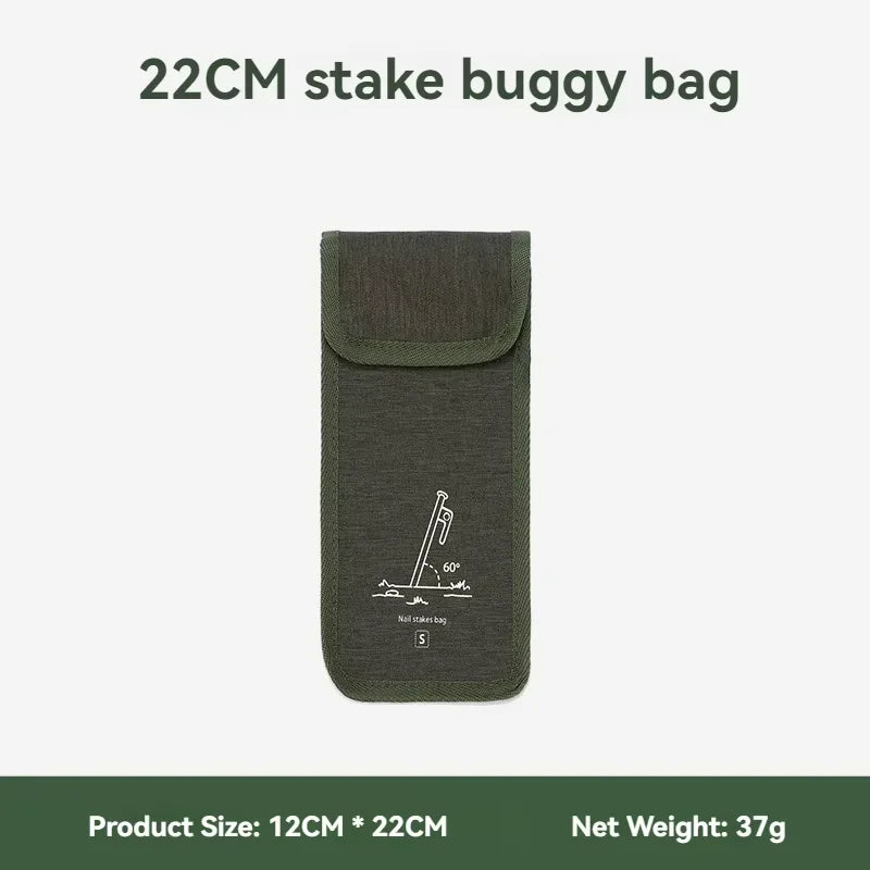 Borsa porta picchetti tenda/chiodi campeggio Oxford resistente grande