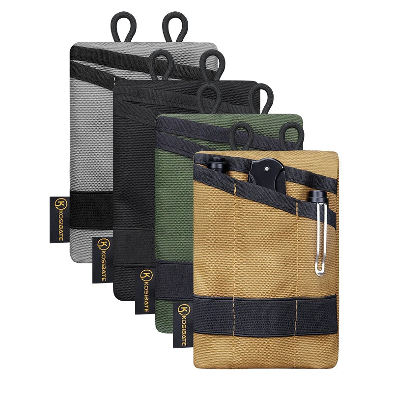 Kosibate Borsello Tattico EDC MOLLE da Cintura Mini Portamonete Outdoor