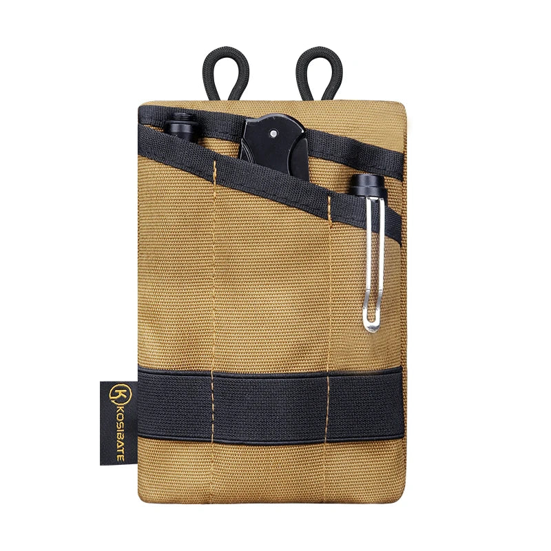 Kosibate Borsello Tattico EDC MOLLE da Cintura Mini Portamonete Outdoor