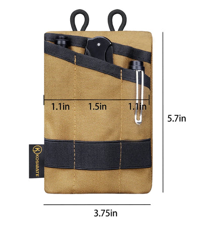 Kosibate Borsello Tattico EDC MOLLE da Cintura Mini Portamonete Outdoor