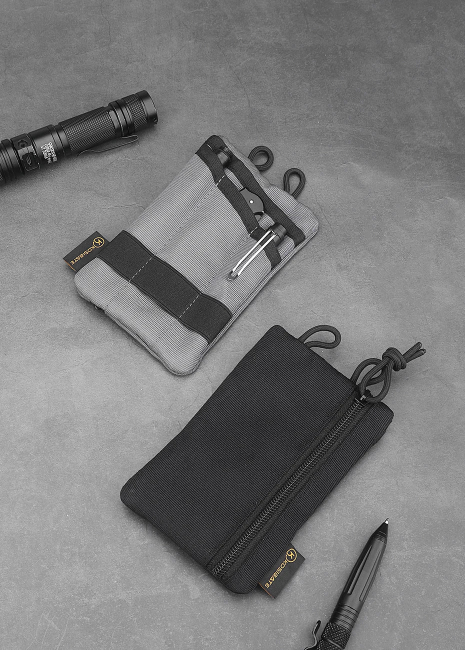 Kosibate Borsello Tattico EDC MOLLE da Cintura Mini Portamonete Outdoor