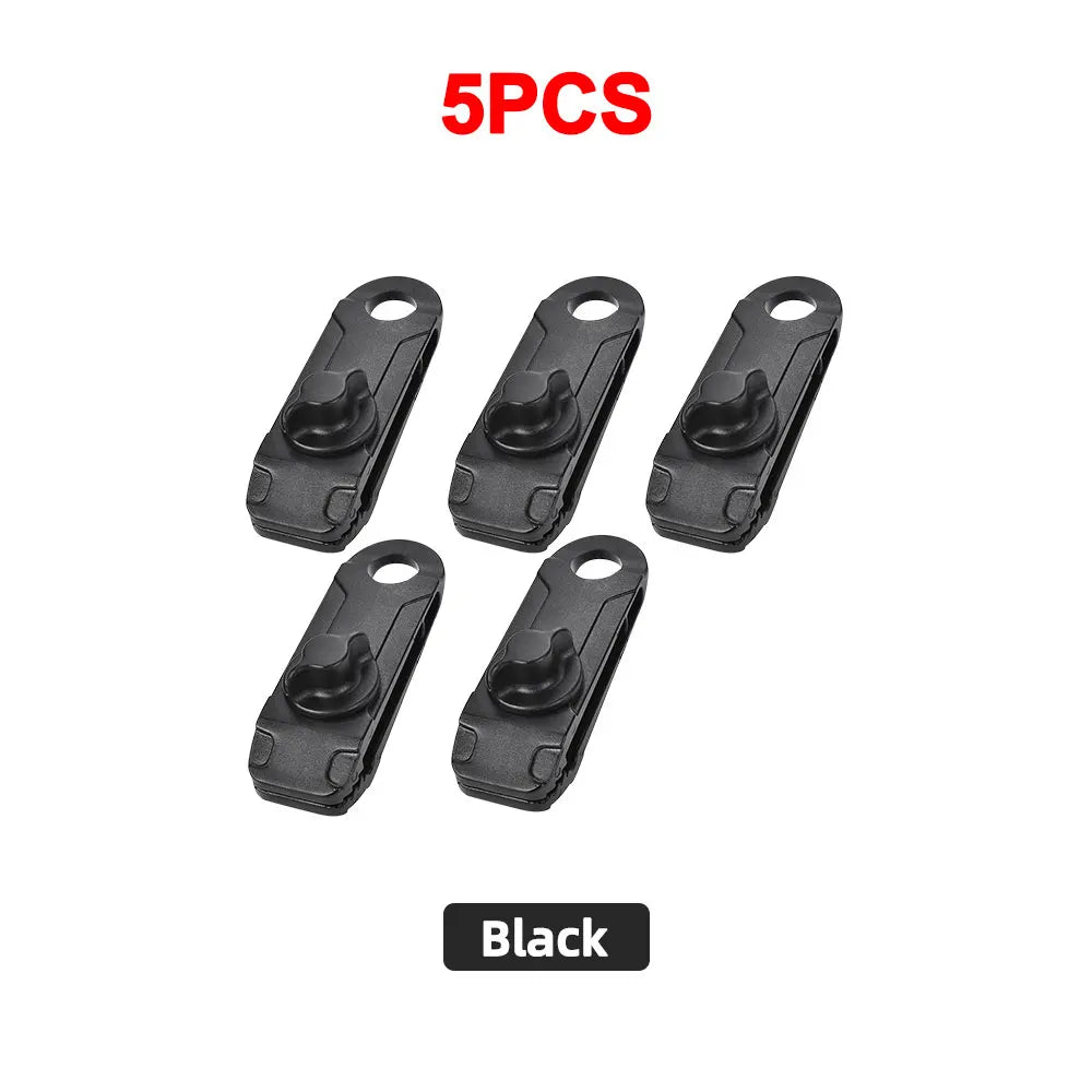 5/10 pz Clip Telone Heavy-Duty - Morsetti Fissaggio Tenda/Tendalino