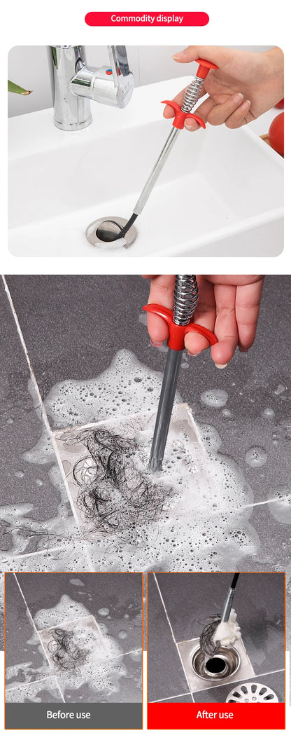 Sturatubi a molla 60 cm | Sonda/serpente per scarichi lavello bagno cucina
