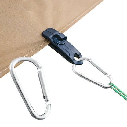 5/10 pz Clip Telone Heavy-Duty - Morsetti Fissaggio Tenda/Tendalino