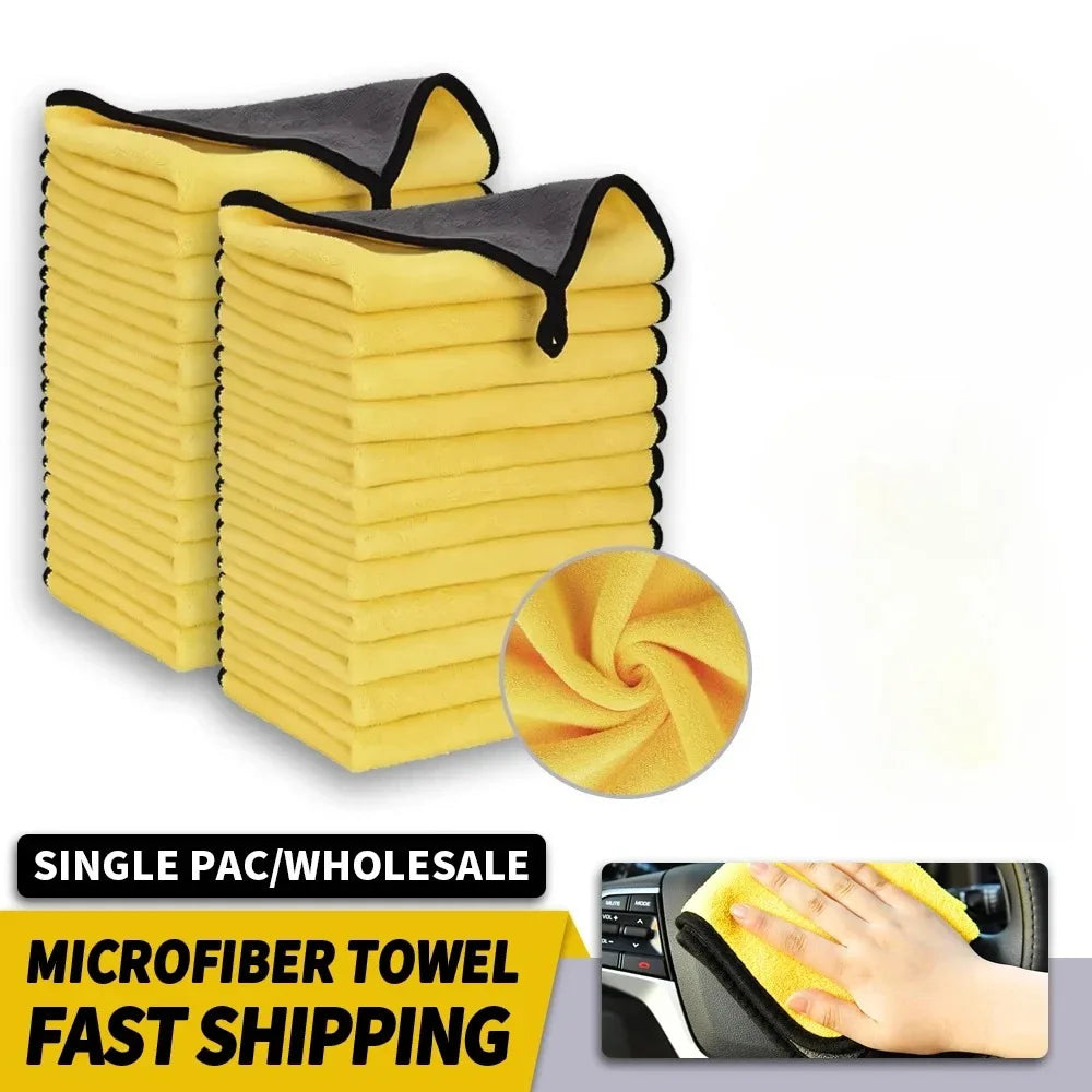 Panni microfibra auto 30x60 cm pz 1/2/3/6/10 - asciugatura rapida no pelucchi