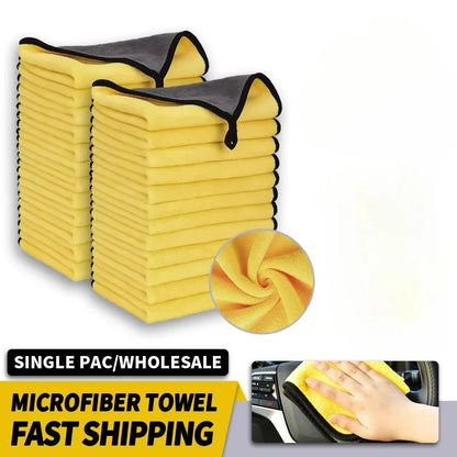 Panni microfibra auto 30x60 cm pz 1/2/3/6/10 - asciugatura rapida no pelucchi