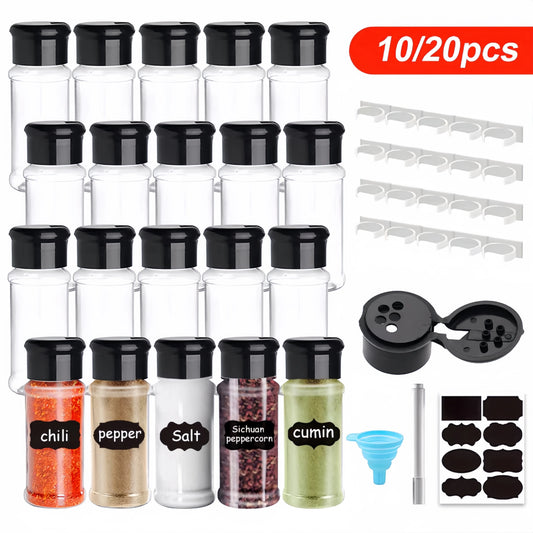 Set Barattoli Spezie Sale e Pepe con Organizer da Cucina