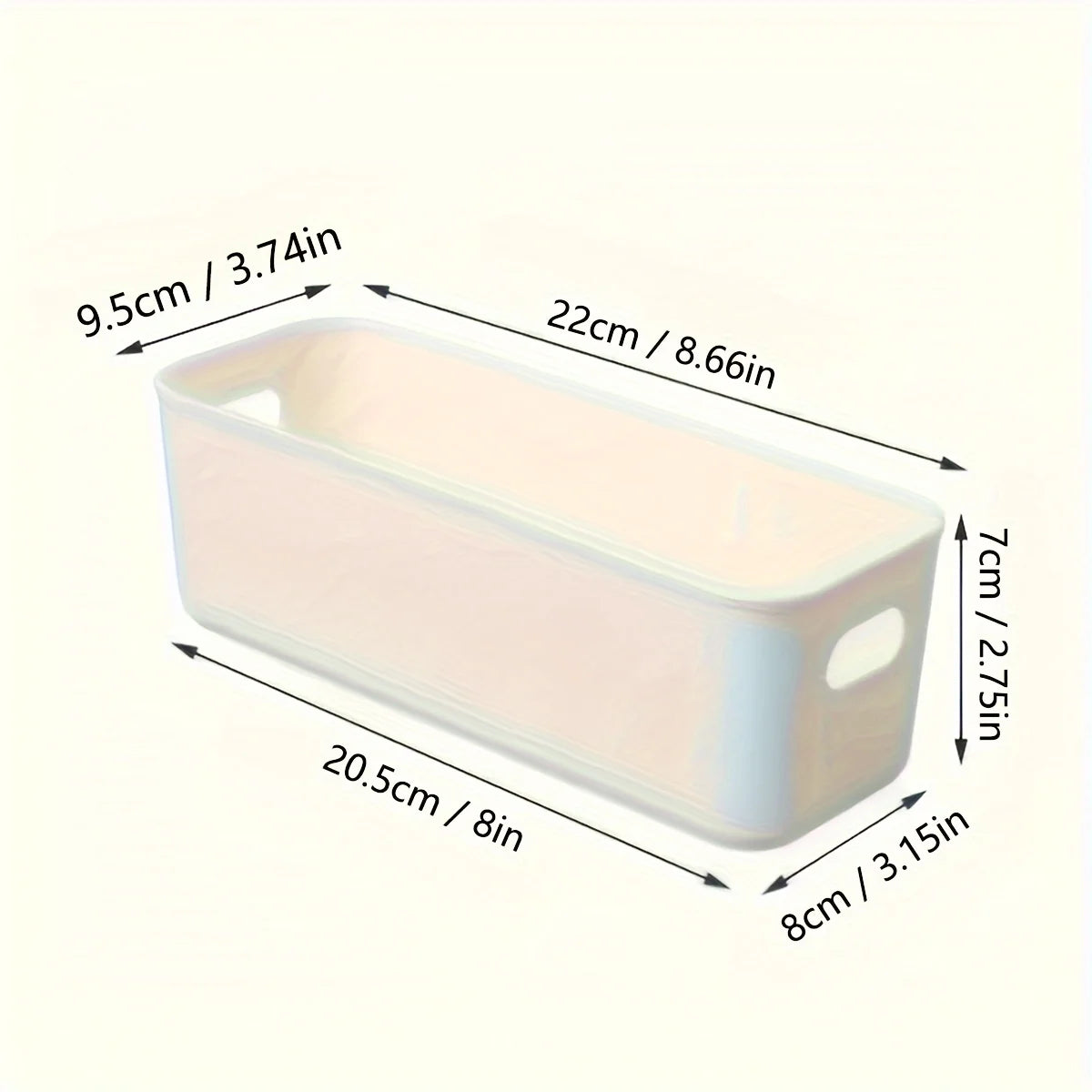 Set 10 Scatole Organizer Portaoggetti Contenitori Multifunzione per Biancheria