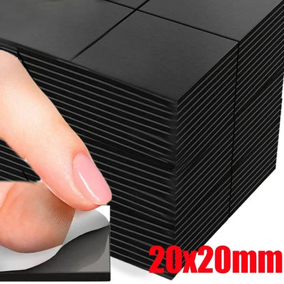 20 Pezzi Fogli Magnetici Autoadesivi Quadrati Calamite per Frigorifero DIY