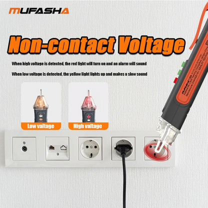 MUFASHA Penna tester tensione senza contatto AC 12-1000V Rilevatore
