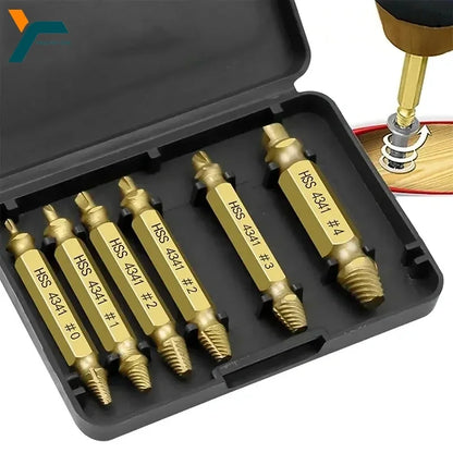 Kit Estrattore Viti Rotte HSS | Set Rimozione Viti Danneggiate