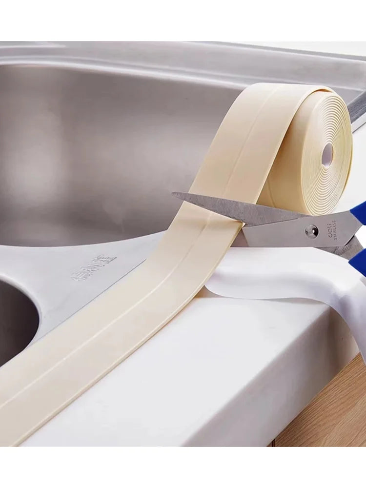 Nastro sigillante autoadesivo PVC impermeabile - cucina bagno doccia lavello