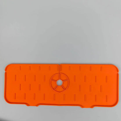 Porta spugna silicone antigoccia per lavello cucina - tappetino paraschizzi