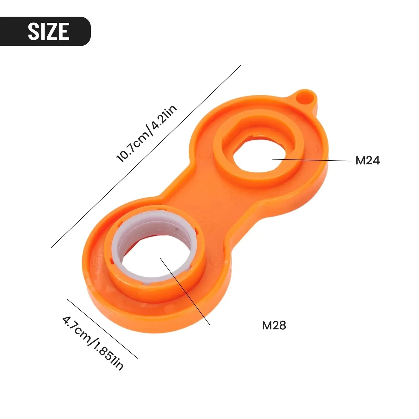 10 Pezzi Aeratore M24 24mm per Rubinetto Bagno/Cucina Risparmio Acqua