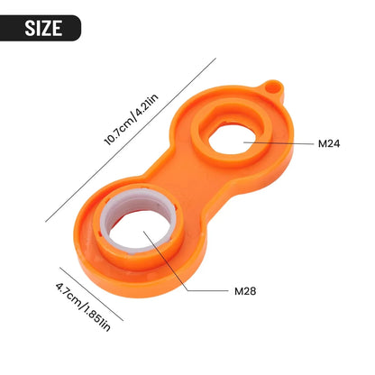 10 Pezzi Aeratore M24 24mm per Rubinetto Bagno/Cucina Risparmio Acqua