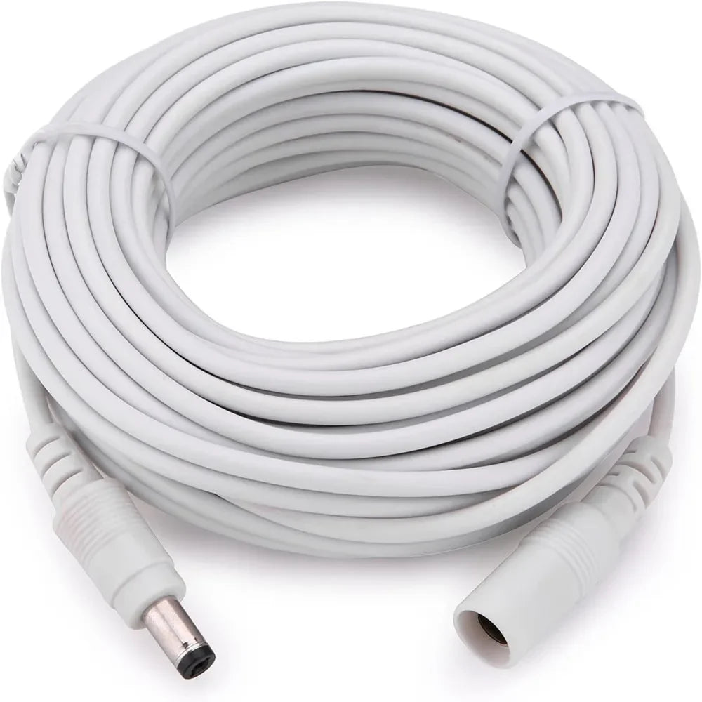 Cavo prolunga alimentazione DC 12V 5.5x2.1mm maschio/femmina per CCTV/WiFi