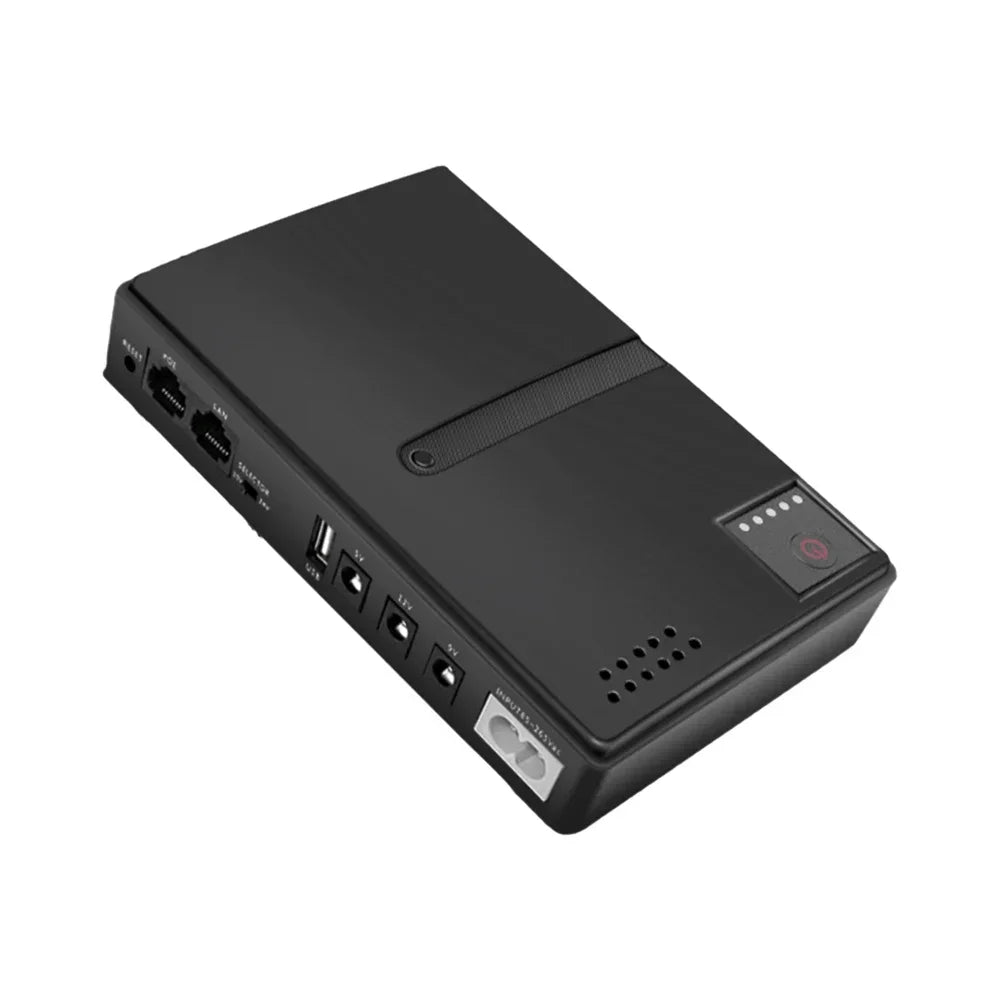 Alimentatore DC UPS 18W 220-265V per Router, Modem, Monitor, Smartphone