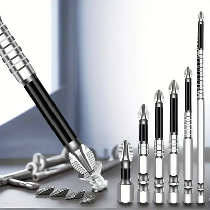 Set Punte Magnetiche PH Croce per Avvitatore Elettrico in Acciaio