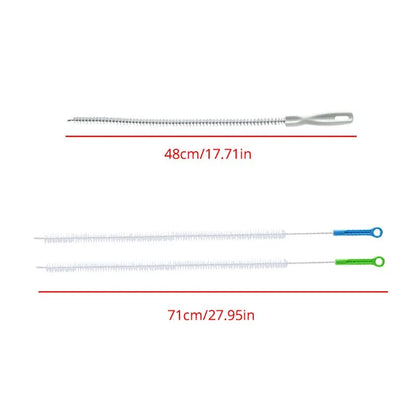 Sturalavandini flessibile 48-71 cm Rimuovi Capelli Scarico Lavandino