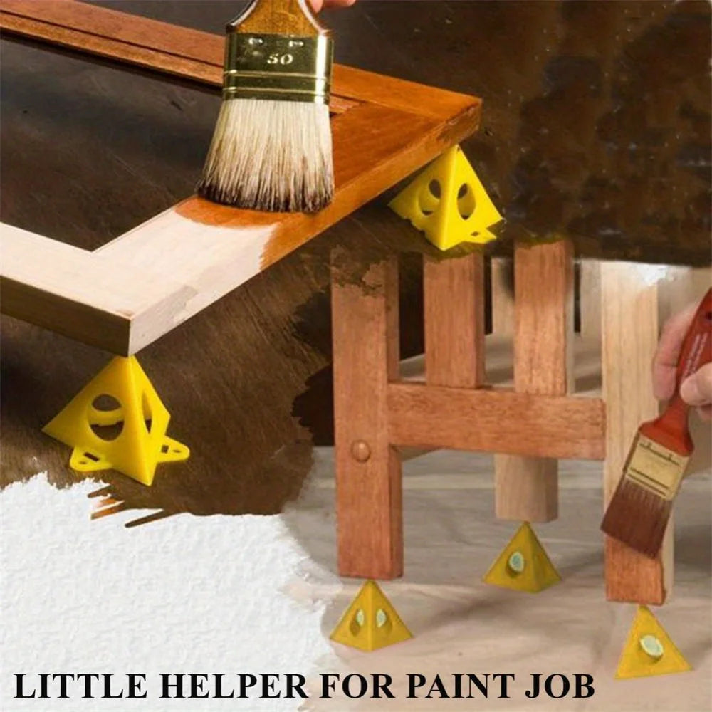 10pz Supporti Piramide per Pittura | Mini Coni per Tela, Quadri, Cornici