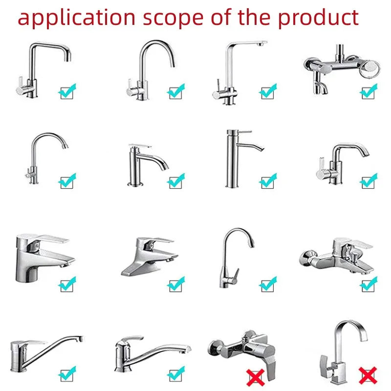 Adattatore Rubinetto Universale ABS per Purificatore Acqua Attacco Rapido