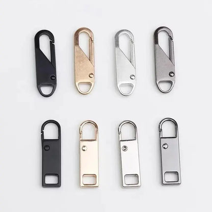 Kit 4/8 pezzi Tirazip Cursore Zip Multicolore Ricambio Jeans Zaini