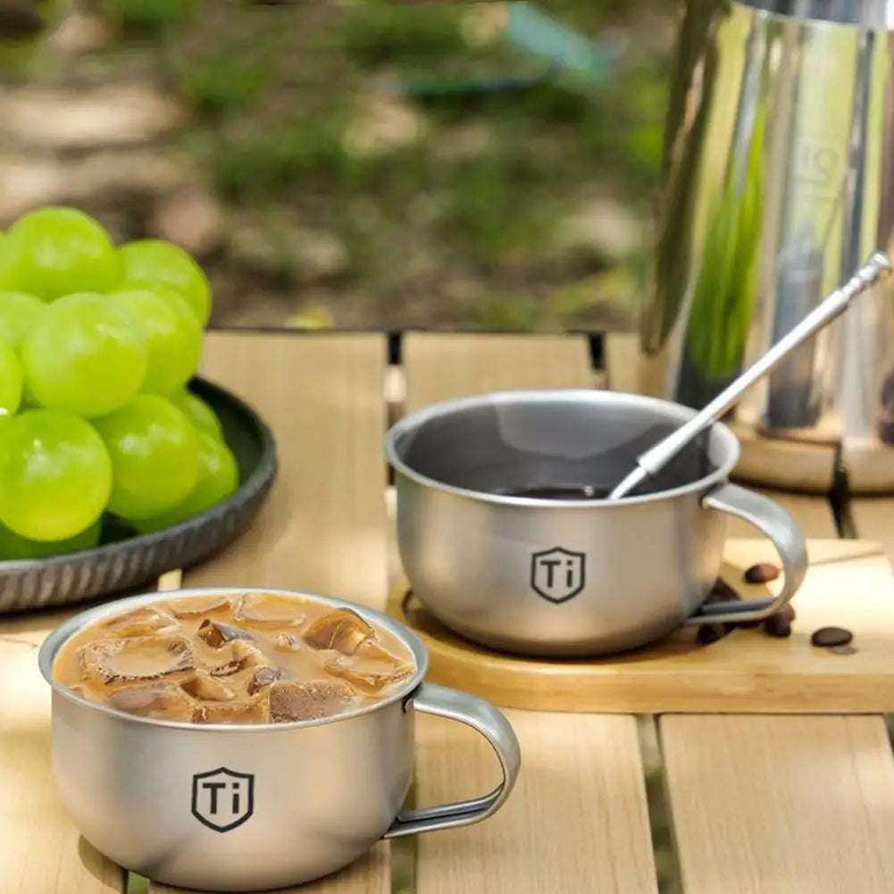 Mini tazza da campeggio portatile per caffè tè acqua 80/220 ml