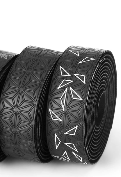Nastro manubrio bici corsa 2pz PU antiscivolo ammortizzante con tappi manubrio