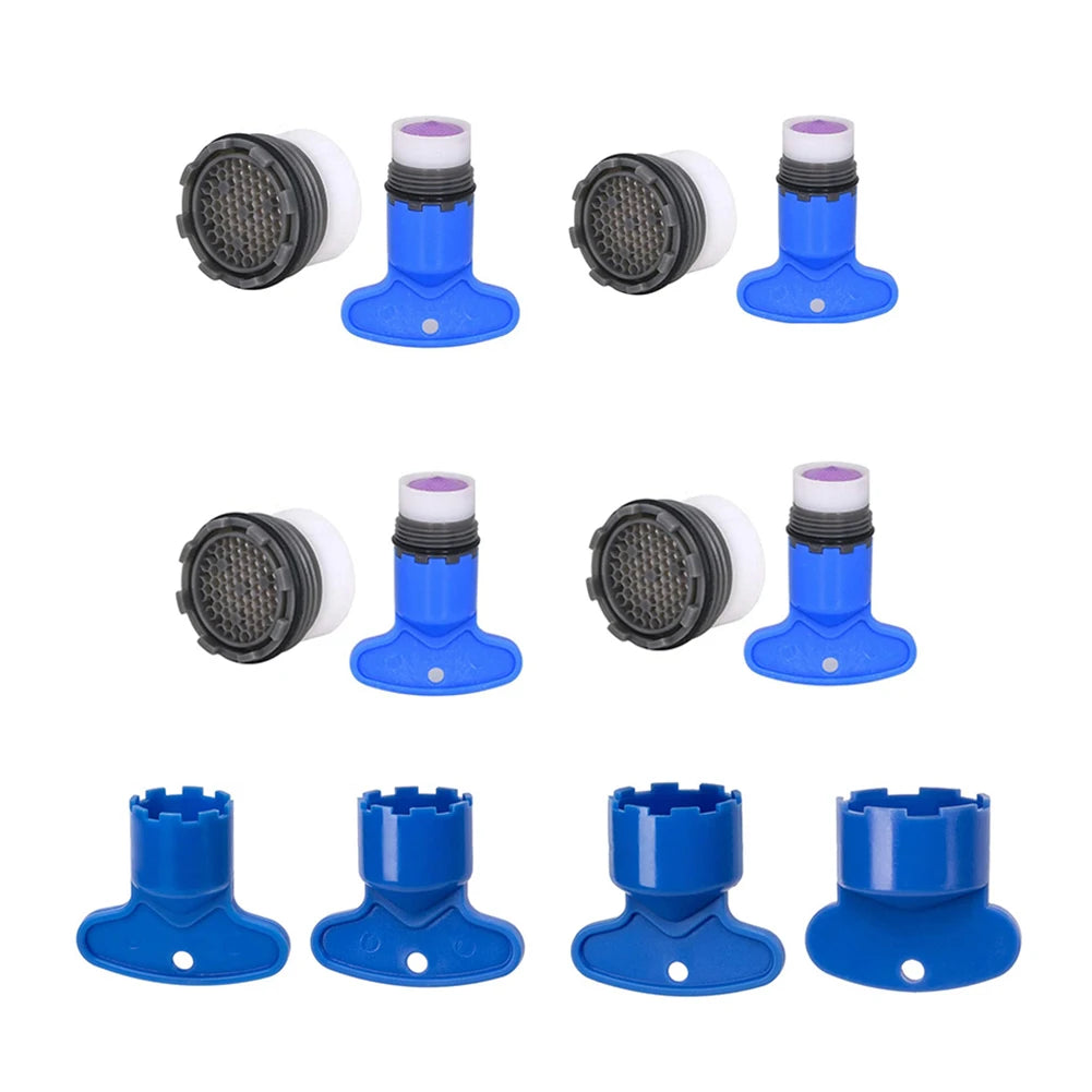 Chiave aeratore rubinetto universale + filtro kit riparazione plastica