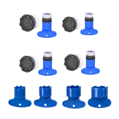 Chiave aeratore rubinetto universale + filtro kit riparazione plastica