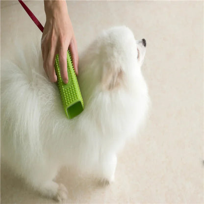 Spazzola Rimuovi Peli Cane e Gatto Silicone per Auto Divani Tessuti Vestiti