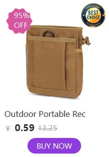 Moschettone Nylon Resistente Portachiavi per Zaino MOLLE Camping Escursionismo