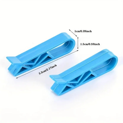 10 Pezzi Clip Ferma Sacco per Pattumiera/Bidone Antiscivolo Molletta Laterale