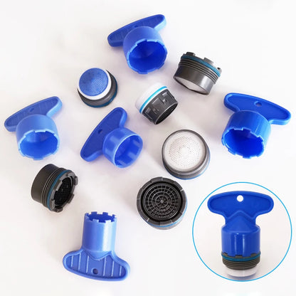 Aeratore Rubinetto Universale 16.5-24mm Risparmio Acqua con Chiave