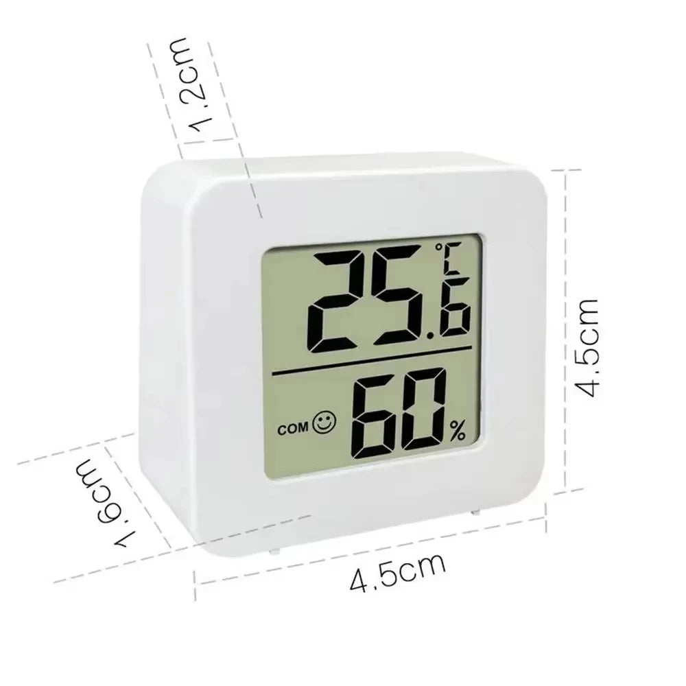 Stazione Meteo Digitale LED - Orologio, Termometro e Igrometro per Casa