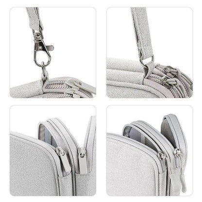 Custodia organizer cavi USB per powerbank cuffie auricolari - 4 colori