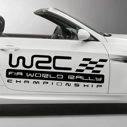 Adesivi Auto WRC USSR in Vinile - Kit Sticker Rally Tuning Decorazione
