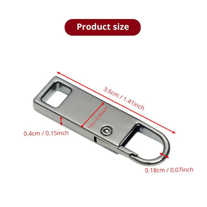 Kit 4/8 pezzi Tirazip Cursore Zip Multicolore Ricambio Jeans Zaini