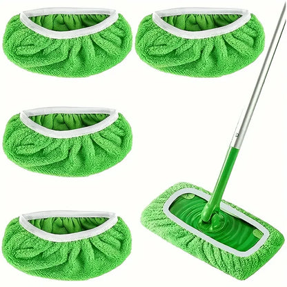 4 Panni Microfibra Lavapavimenti Ricambi Lavabili Assorbenti Universali per mop