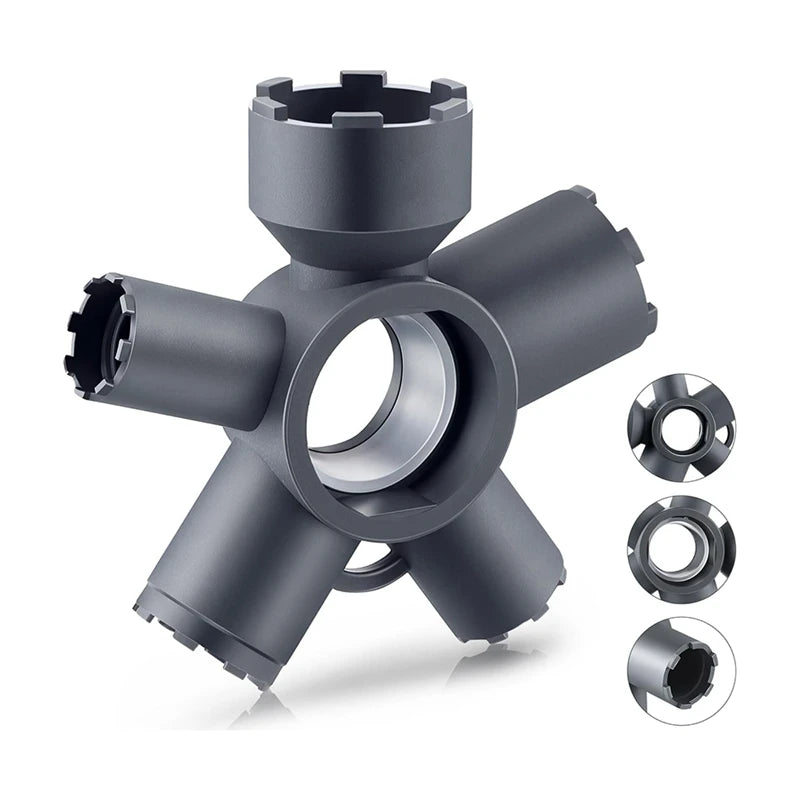 Estrattore Aeratore Rubinetto 10-in-1 Chiave Universale Multifunzione