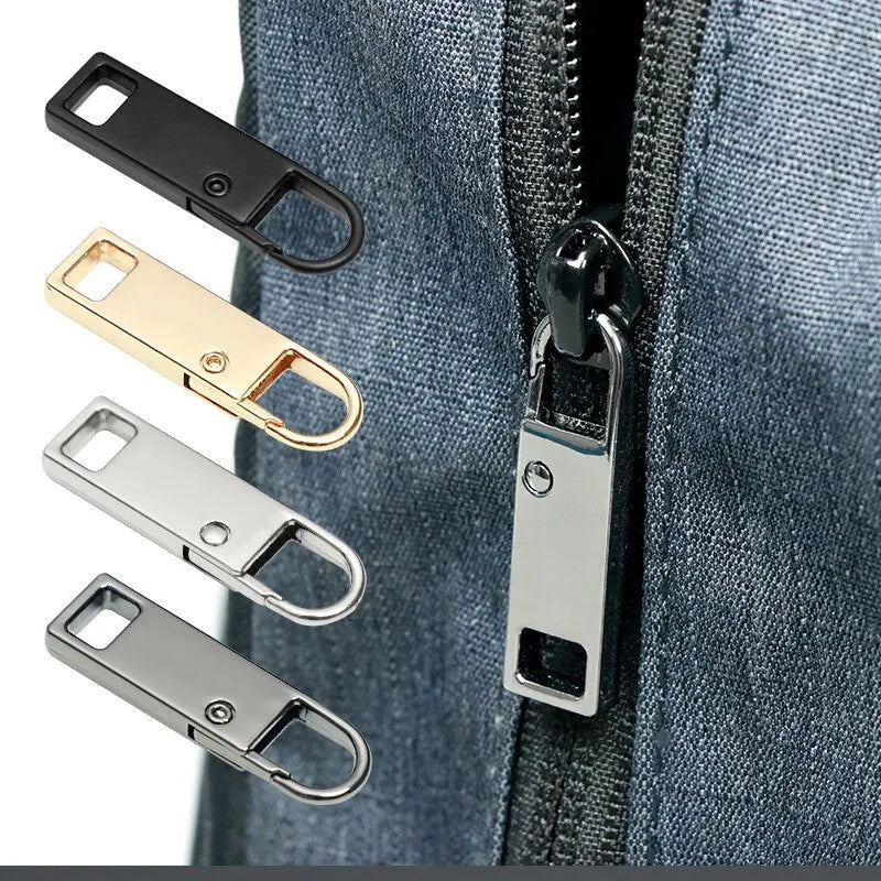 Kit 4/8 pezzi Tirazip Cursore Zip Multicolore Ricambio Jeans Zaini