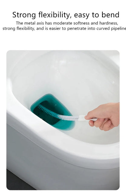 Spazzola sturalavandini flessibile scarichi cucina bagno - rimuove capelli