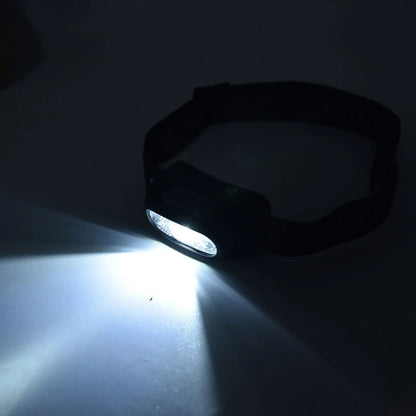 Lampada frontale ricaricabile 8 LED sensore movimento ultra luminosa campeggio
