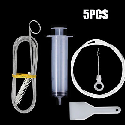 Kit 5-6 pz Scovolini/Spazzole Pulizia Scarico Frigorifero Tubo